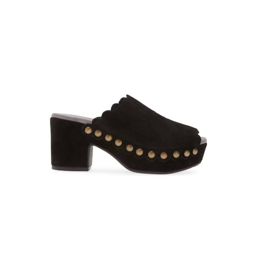 NEW CHOCOLAT BLU women's genessis platform clog in black - Picture 5 of 6